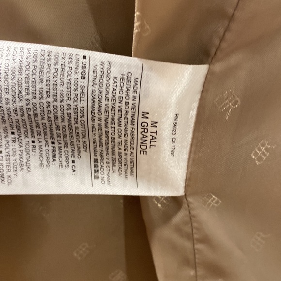 Banana Republic Lined Trench - Picture 7 of 9